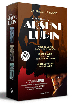 ESTUCHE BIBLIOTECA ARSENE LUPIN (3 TOMOS)