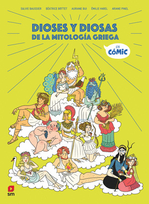 DIOSES Y DIOSAS DE LA MITOLOGÍA GRIEGA EN CÓMIC