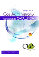 TEMARI VOL I. OPOSICIONS COS ADMINISTRATIU. GENERALITAT DE CATALUNYA