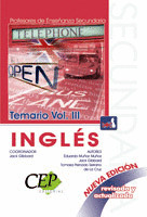 TEMARIO VOLUMEN III CUERPO DE PROFESORES SECUNDARIA INGLES