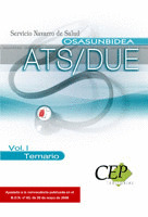 TEMARIO VOL. I. OPOSICIONES  ATS/DUE DEL SERVICIO NAVARRO DE SALUD OSASUNBIDEA