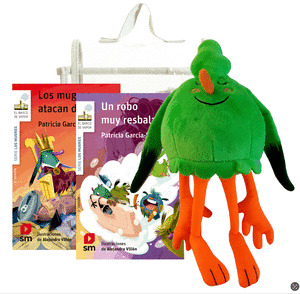 PACK LOS MUGRES (BOLSA PELUCHE + 2 TÍTULOS)
