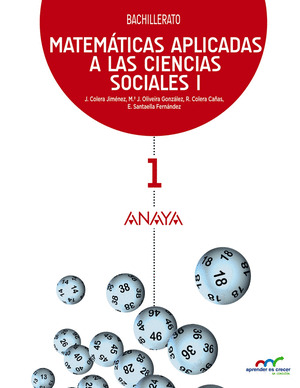 MATEMATICAS APLICADAS A LAS CIENCIAS SOCIALES, 1º BACHILLERATO