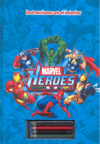 MARVEL HEROES. LIBRO DE PLANTILLAS