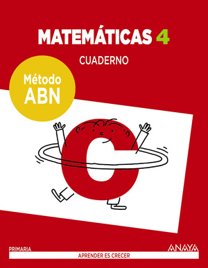 MATEMATICAS 4. METODO ABN. CUADERNO.