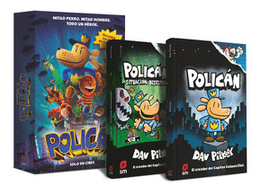 PACK CAJA DE POLICÁN EN CINES (LIBROS 1 Y 2)