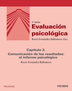 EVALUACIÓN PSICOLÓGICA (CAPÍTULO 3)