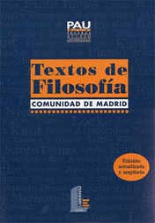 TEXTOS DE FILOSOFIA PAU 2004