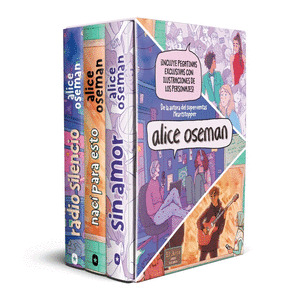 ESTUCHE ALICE OSEMAN: SIN AMOR, NACÍ PARA ESTO, RADIO SILENCIO
