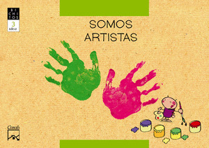 SOMOS ARTISTAS 3 AÑOS PLASTICA