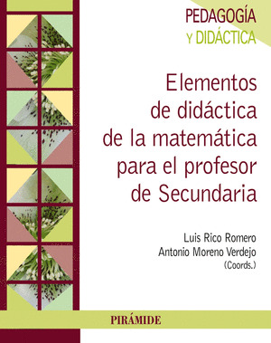 ELEMENTOS DE DIDACTICA DE LA MATEMATICA PARA EL PROFESOR DE SECUNDARIA