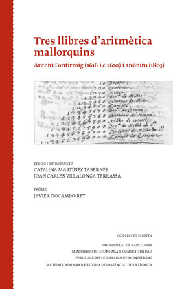 TRES LLIBRES D?ARITMETICA MALLORQUINS