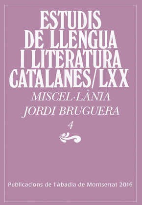 MISCEL·LANIA JORDI BRUGUERA, 4