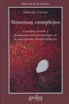SISTEMAS COMPLEJOS. CONCEPTOS, METODO Y FUNDAMENTACION