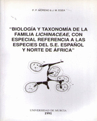 BIOLOGIA Y TAXONOMIA DE LA FAMILIA LICHINACEAE CON ESPECIAL REFERENCIA A LAS ESP