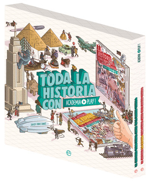 TODA LA HISTORIA CON ACADEMIA PLAY (ESTUCHE OBRA COMPLETA, 2 TOMOS)