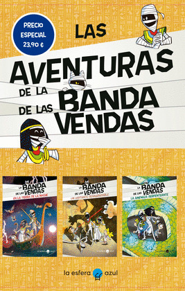 PACK LAS AVENTURAS DE LA BANDA DE LAS VENDAS (3 TÍTULOS)