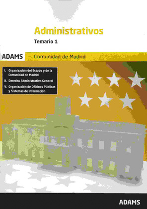 TEMARIO 1 ADMINISTRATIVOS COMUNIDAD DE MADRID