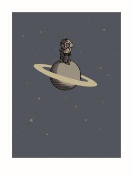 LAMINA MAX: ASTRONAUTA