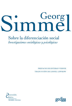 SOBRE LA DIFERENCIACION SOCIAL