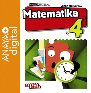 MATEMATIKA 4. LEHEN HEZKUNTZA. ANAYA + DIGITAL.
