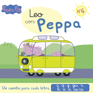 PEPPA PIG. LEO CON PEPPA : C, Q, G, GU, R, B, V, Z, CE/CI