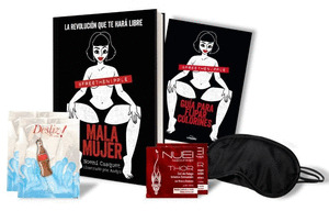 PACK MALA MUJER NAVIDAD 2019 (INCLUYE PLAYLIST DISFRUTONA Y SEXY. ANTIFAZ, GEL ESTIMULANTE, INSTRUCCIONES