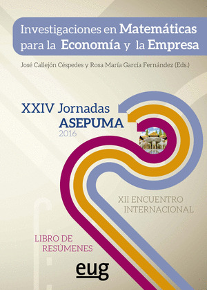 INVESTIGACIONES EN MATEMATICAS PARA LA ECONOMIA Y LA EMPRESA