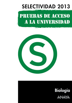BIOLOGÍA. SELECTIVIDAD 2013. DESCARGABLE.