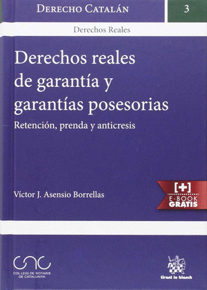 DERECHOS REALES DE GARANTÍA Y GARANTÍAS POSESORIAS