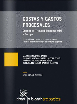 COSTAS Y GASTOS PROCESALES