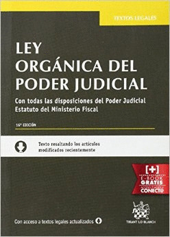 LEY ORGANICA DEL PODER JUDICIAL (EDICION 2014)