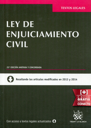 LEY ENJUICIAMIENTO CIVIL. 2014