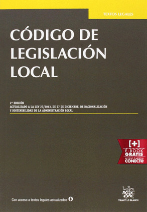 CÓDIGO DE LEGISLACIÓN LOCAL