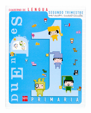 CUADERNO LENGUA 1ºP 2T CUAD. DUENDES