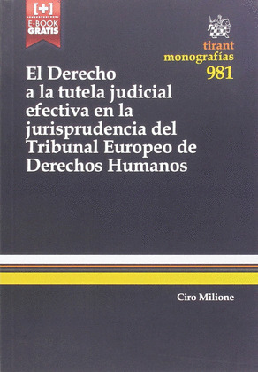 EL DERECHO A LA TUTELA JUDICIAL EFECTIVA EN LA JURISPRUDENCIA