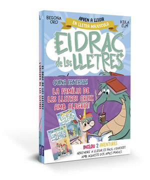 QUINA FANTASIA! LA FAMILIA DE LES LLETRES CREIX AMB ALEGRIA. PACK AMB 2 LLIBRES: