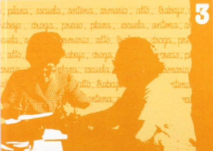 LECTOESCRITURA. PALABRA 3. METODO DE ALFABETIZACION PARA ADULTOS