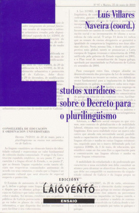ESTUDOS XURIDICOS SOBRE O DECRETO PARA O PLURILINGUISMO
