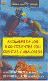 CREA ANIMALES DE LOS CINCO CONTINENTES CON CUENTAS ABALORIOS
