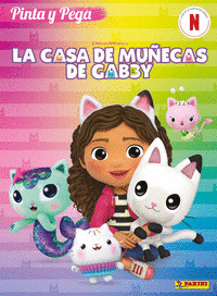PINTA Y PEGA LA CASA DE MUÑECAS DE GABBY N.45 LA C