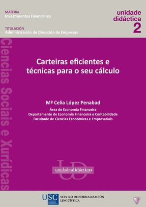 UD/14A-CARTEIRAS EFICIENTES E TÉCNICAS PARA O SEU CÁLCULO