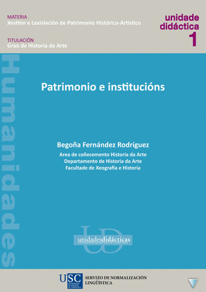 UD/6A-PATRIMONIO E INSTITUCIÓNS