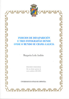 DI/59-INDICIOS DE DESAPARICION E TRES FOTOGRAFIAS DENDE ONDE O MUNDO...