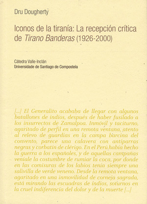VI/6A-ICONOS DE LA TIRANÍA: LA RECEPCIÓN CRÍTICA DE TIRANO BANDERAS (1926-2000)