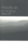 FILOSOFIA DE LA MUSICA