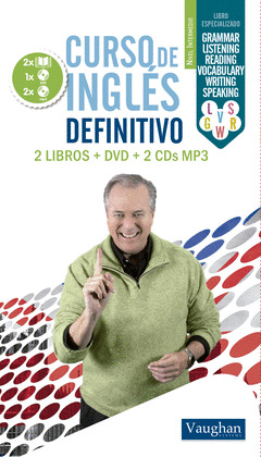 CURSO DE INGLÉS DEFINITIVO. NIVEL INTERMEDIO (2 LIBROS + DVD + 2 CDS MP3)