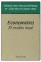 ECONOMETRIA. EL MODELO LINEAL