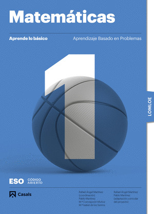 MATEMATICAS 1º  ESO. APRENDE LO BÁSICO. APRENDIZAJE BASADO EN PROBLEMAS (2024) CÓDIGO ABIERTO