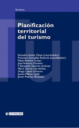 PLANIFICACIÓN TERRITORIAL DEL TURISMO